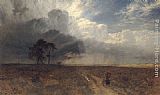George Vicat Cole On Holmbury Hill painting